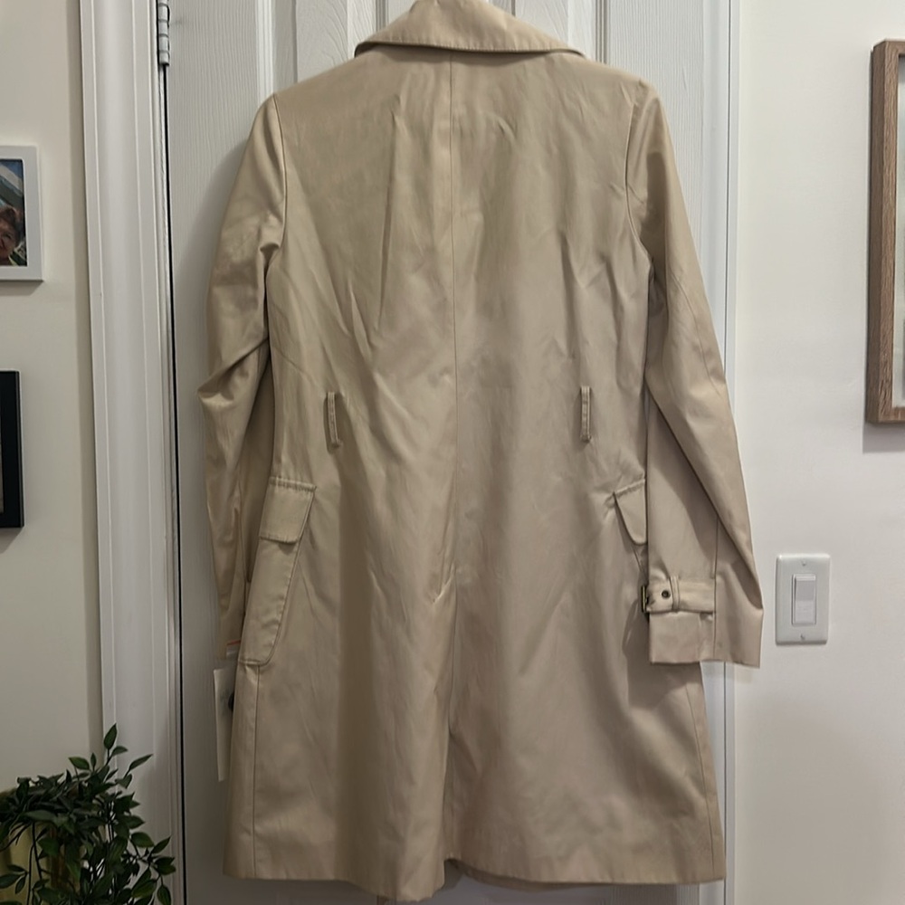 Esprit size 8 tan trenchcoat - Picture 2 of 8